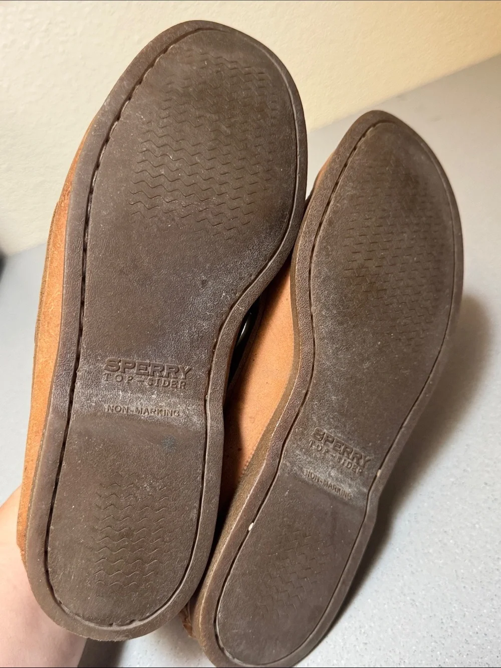 Sperry Men's Brown Leather Boat Shoes